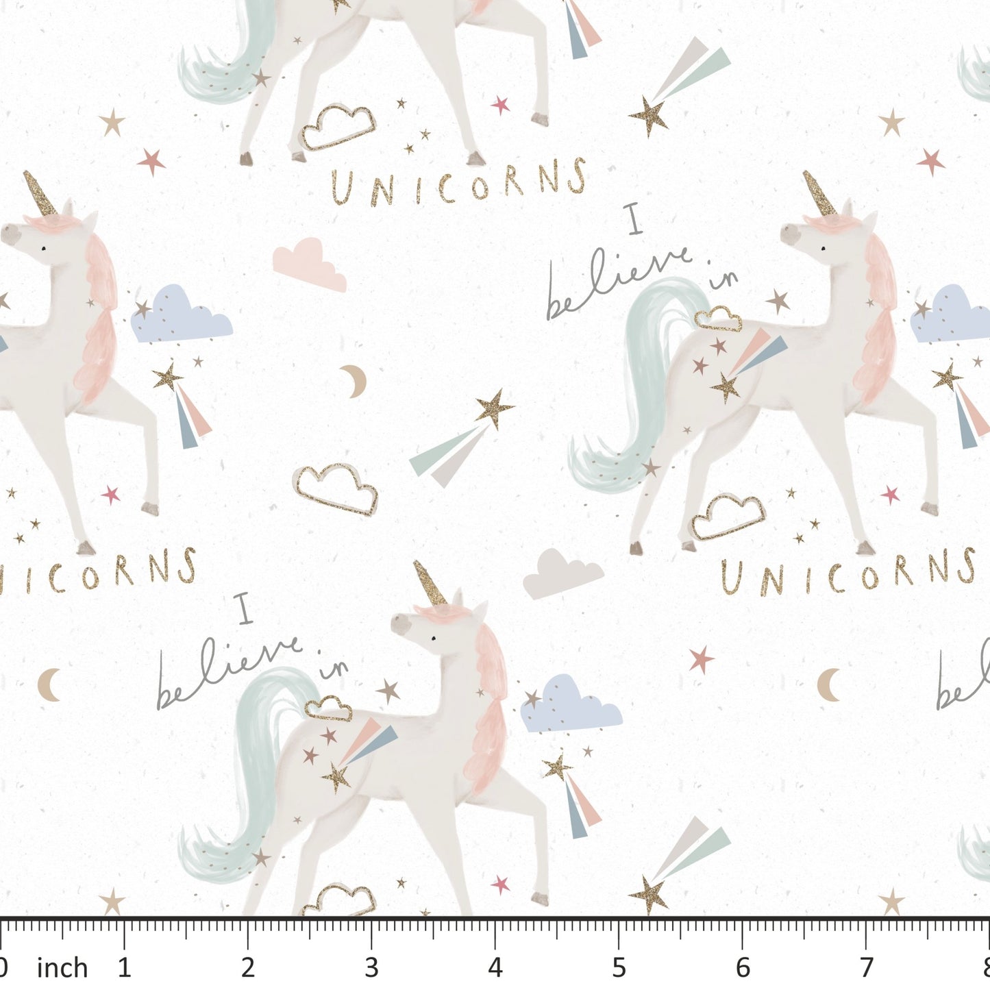 Lumelo and Ginger - I Believe - Unicorns - Little Rhody Sewing Co.