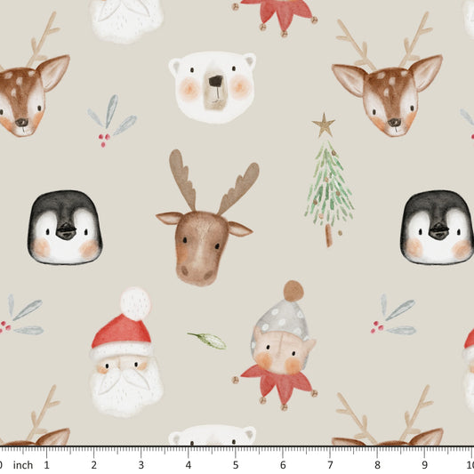 Lumelo and Ginger Preorder- Festibobs - on Brushed - Little Rhody Sewing Co.
