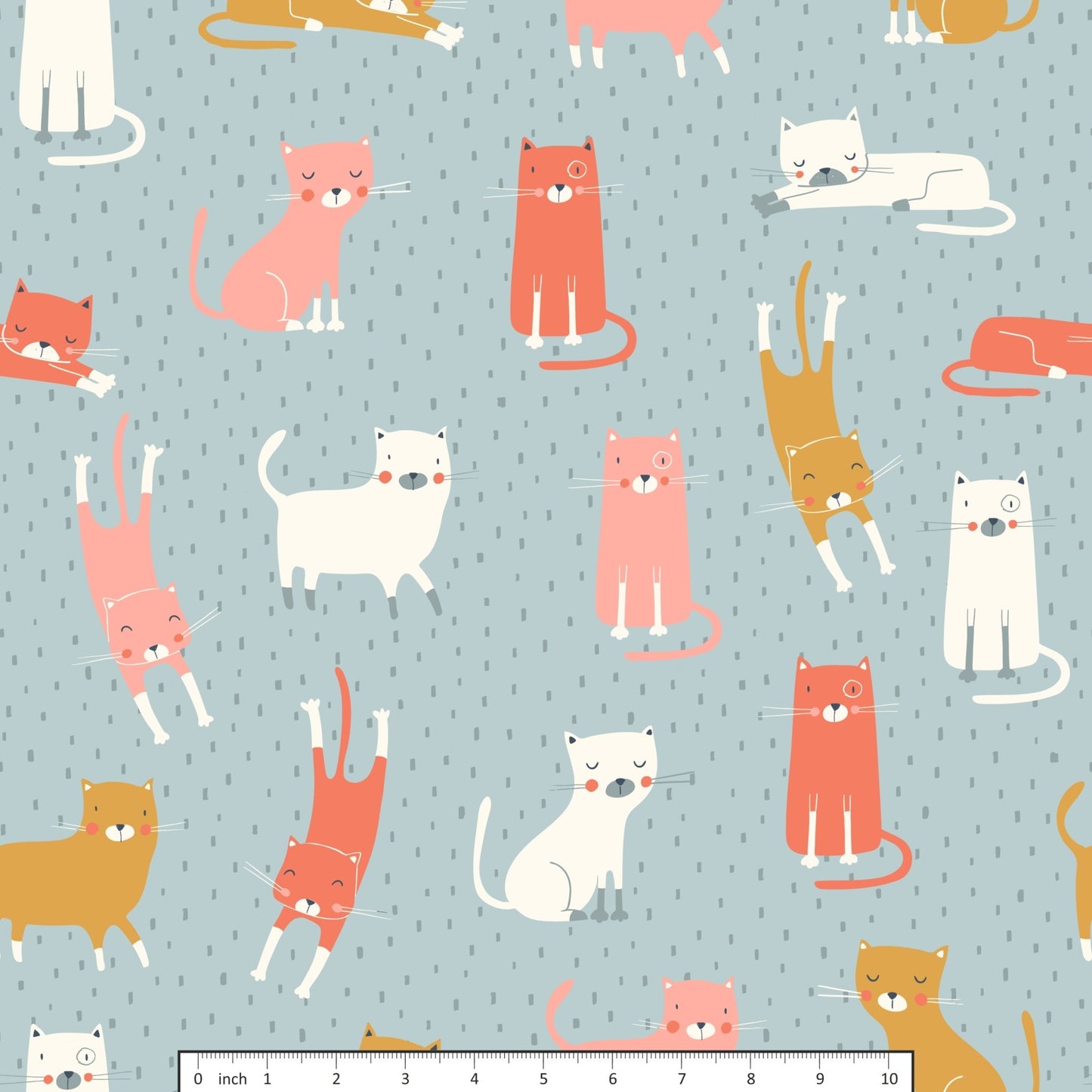 Marta Munn Designs - Cats - on Chalk - Little Rhody Sewing Co.