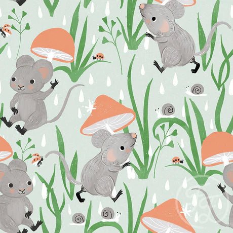 Mouse and the Rain Garden - Little Rhody Sewing Co.