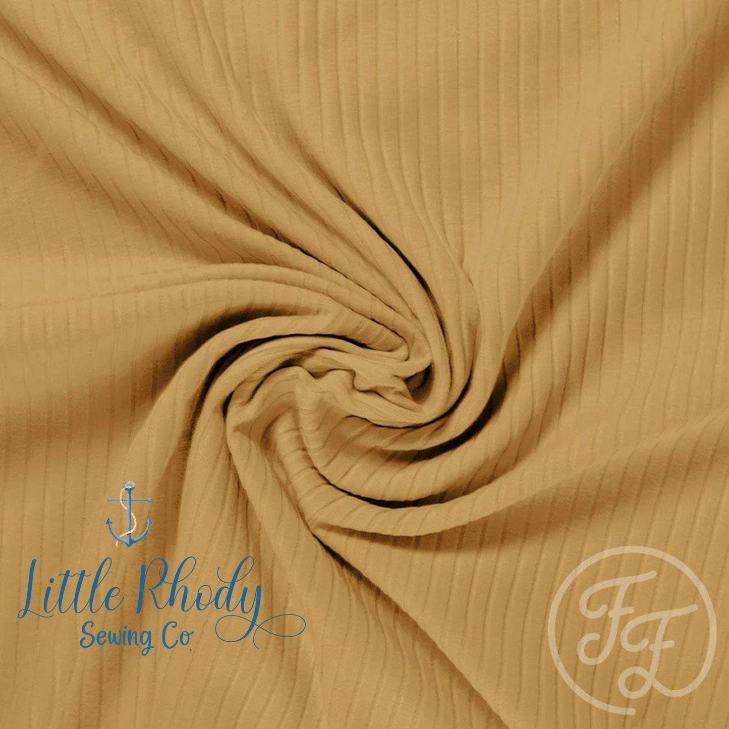 New Wheat - Wide Rib 8x4 - By the 1/2 Yard - Little Rhody Sewing Co.
