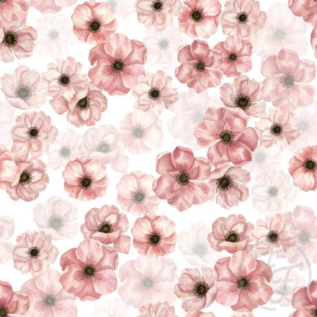 Pastel Flowers Pink - Little Rhody Sewing Co.