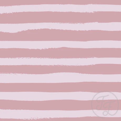 Pink Painted Stripe Big - Little Rhody Sewing Co.