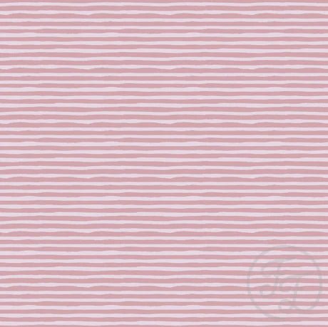 Pink Painted Stripe Mini - Little Rhody Sewing Co.
