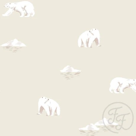 Polar Bear Light Beige - Little Rhody Sewing Co.