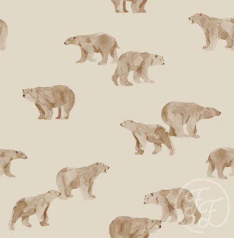 Polar Bear Taupe - Little Rhody Sewing Co.