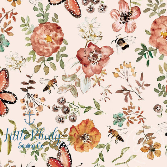 Pollinators - Family Fabrics - Little Rhody Sewing Co.