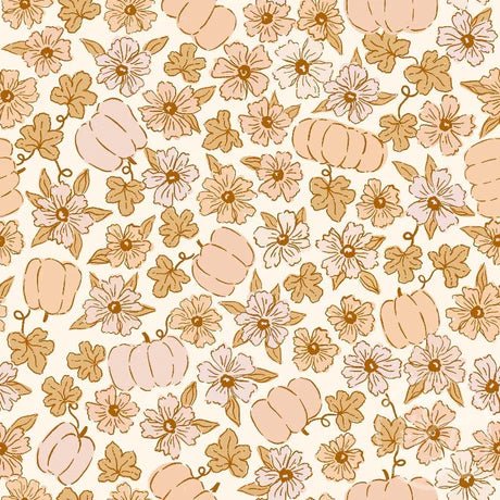 Pumpkins Flower Bed - Little Rhody Sewing Co.