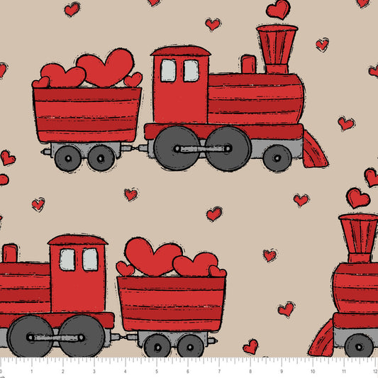 Raspberry Pattern Co. - Heart Train - Little Rhody Sewing Co.