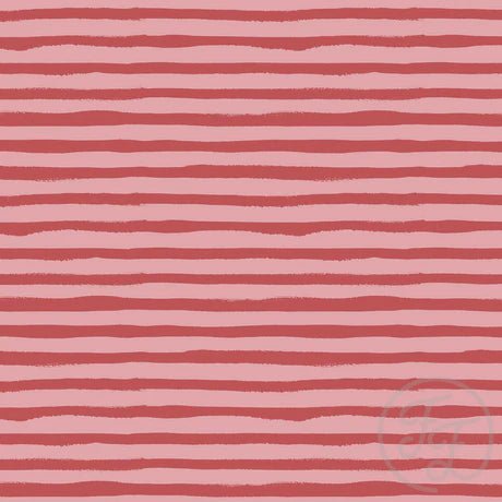 Red Painted Stripe Medium - Little Rhody Sewing Co.