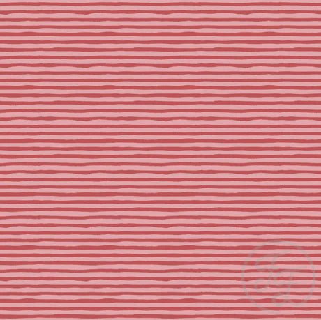 Red Painted Stripe Mini - Little Rhody Sewing Co.