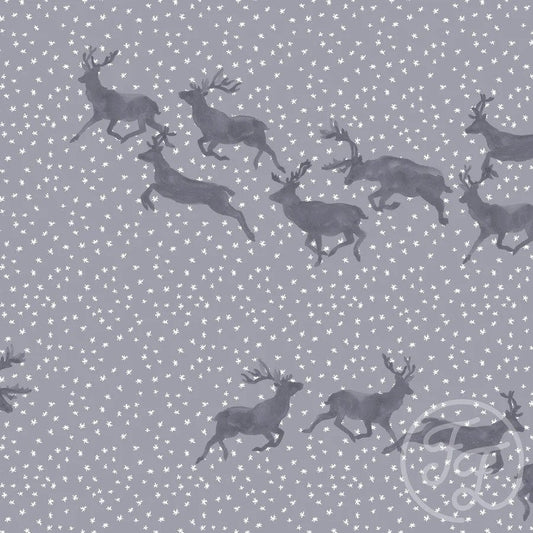 Reindeer Blue - by the 1/2 yard - Little Rhody Sewing Co.