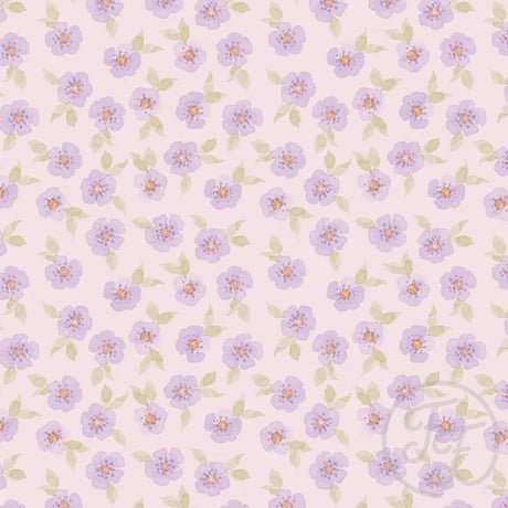 Rose Hip Flowers Lilac - Little Rhody Sewing Co.