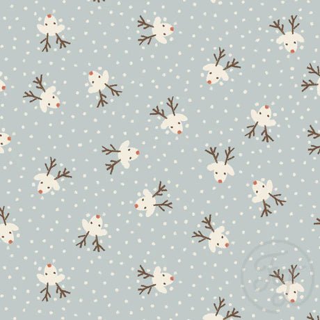 Rudolph Small Blue - Little Rhody Sewing Co.