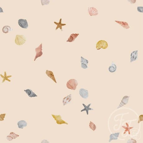 Seashells Peach - Little Rhody Sewing Co.