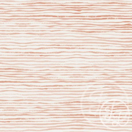 Stripes Peach - Little Rhody Sewing Co.