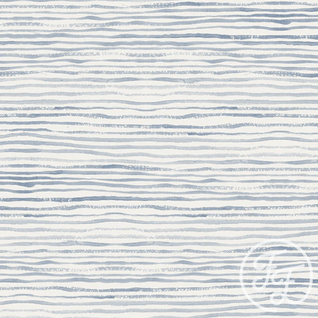 Stripes Sky Blue - Little Rhody Sewing Co.