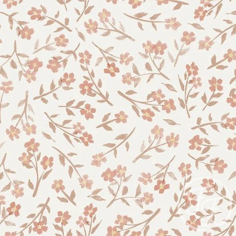 Tiny Floral Dusty Pink - Little Rhody Sewing Co.