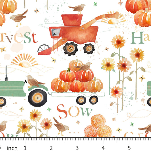 Wharfedale Studio - Harvest Festival - Autumn - Fall - Pumpkins - Little Rhody Sewing Co.