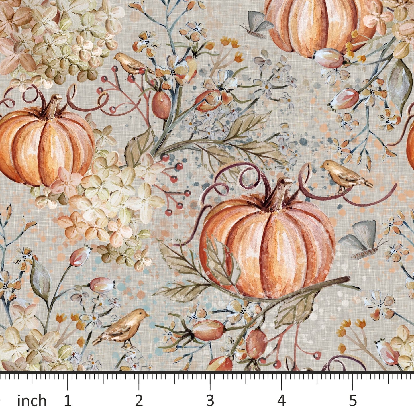 Wharfedale Studio - Neutral Pumpkins - Fall - Autumn - Little Rhody Sewing Co.