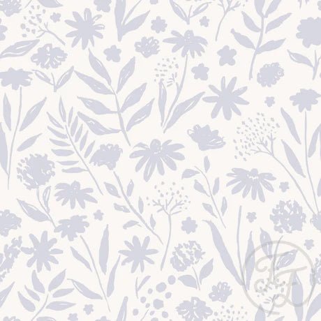 Wild Flower Berry Blue - Little Rhody Sewing Co.