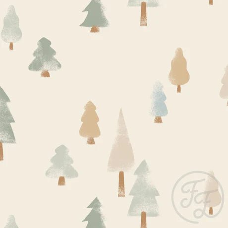 Winter Forest Creme - Little Rhody Sewing Co.